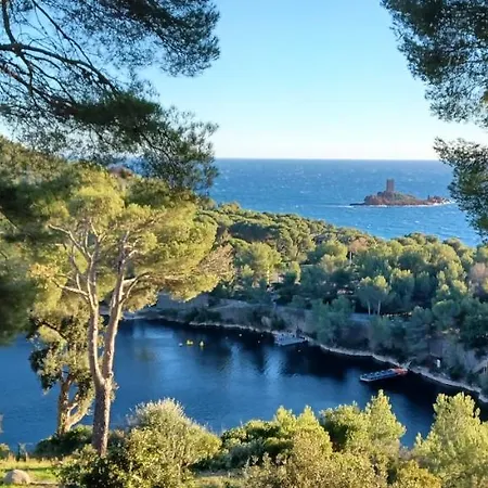 Le beau rivage Vue panoramique mer, piscine, lac&forêt * Saint-Raphaël