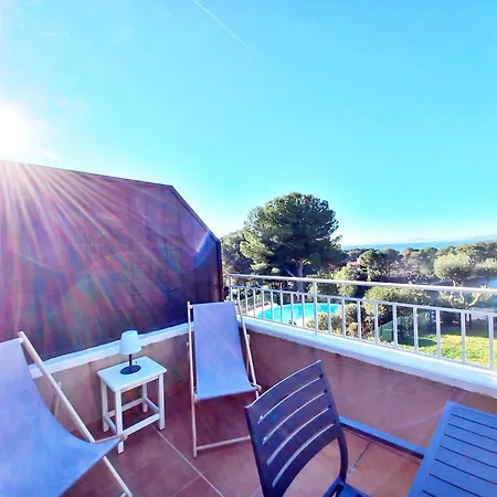 Le beau rivage Vue panoramique mer, piscine, lac&forêt * Saint-Raphaël