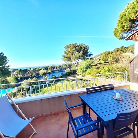Le beau rivage Vue panoramique mer, piscine, lac&forêt